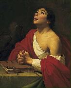 Jan van Bijlert Johannes de Evangelist. oil